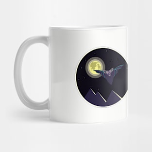 Bat in the moonlight Mug